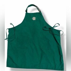 Starbucks Barista Green Apron • Adjustable • 2 Pocket